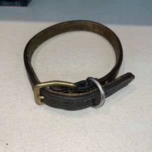 Leather Dog Collar 20 inches long